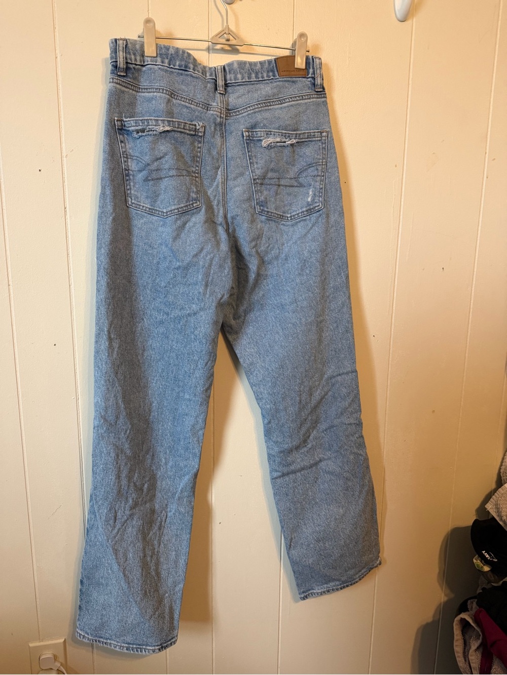 American Eagle Outfitters Light Blue Stretch Denim Jeans - Picture 2 of 4